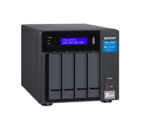 QNAP Serwer NAS TVS-472XT-i5-4G 4x0HDD 10GbE Thunderbolt 4GB - 1375130 - zdjęcie 5
